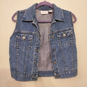 Liz Claiborne Denim Vest